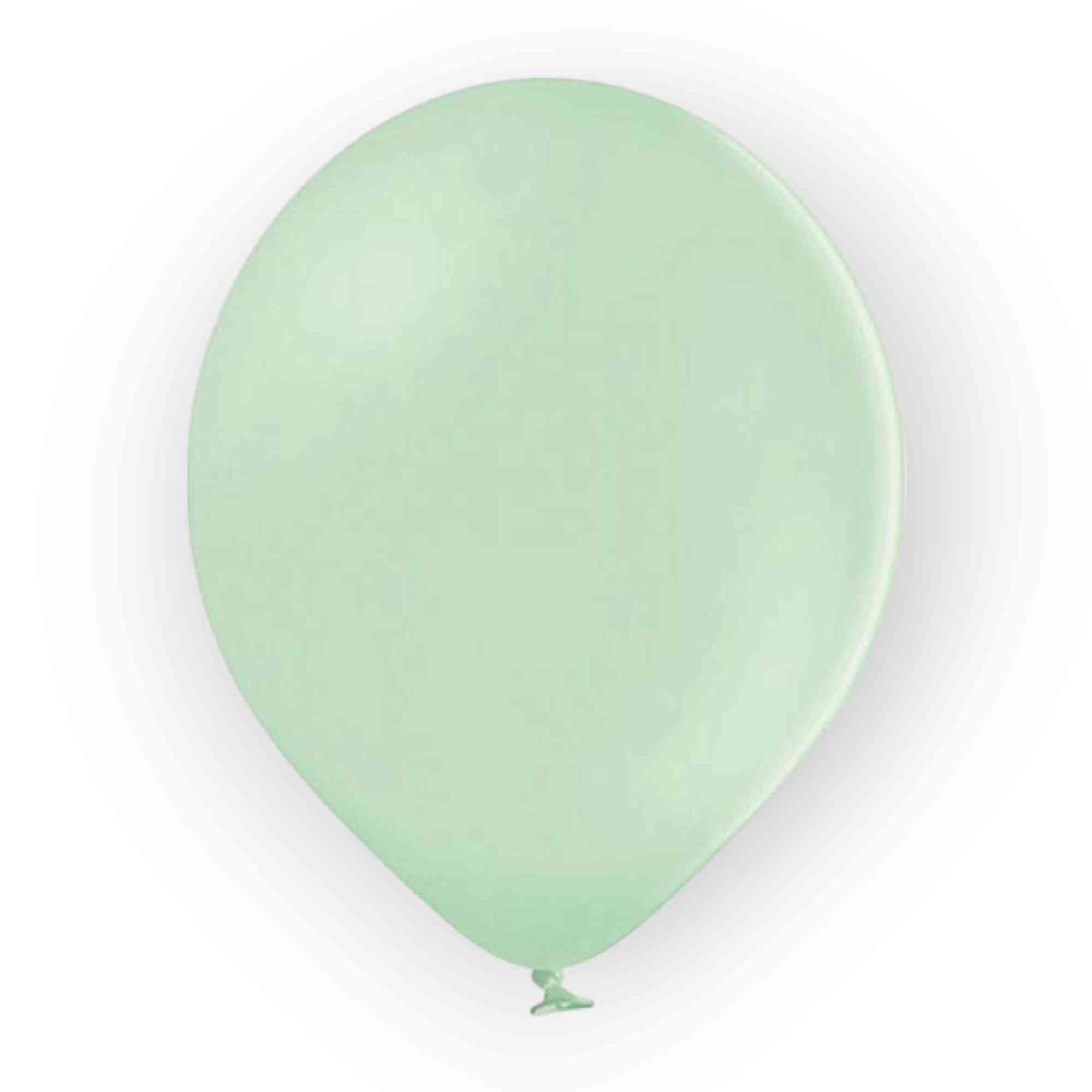 Pastellgrön Pistage Ballonger från slimecity